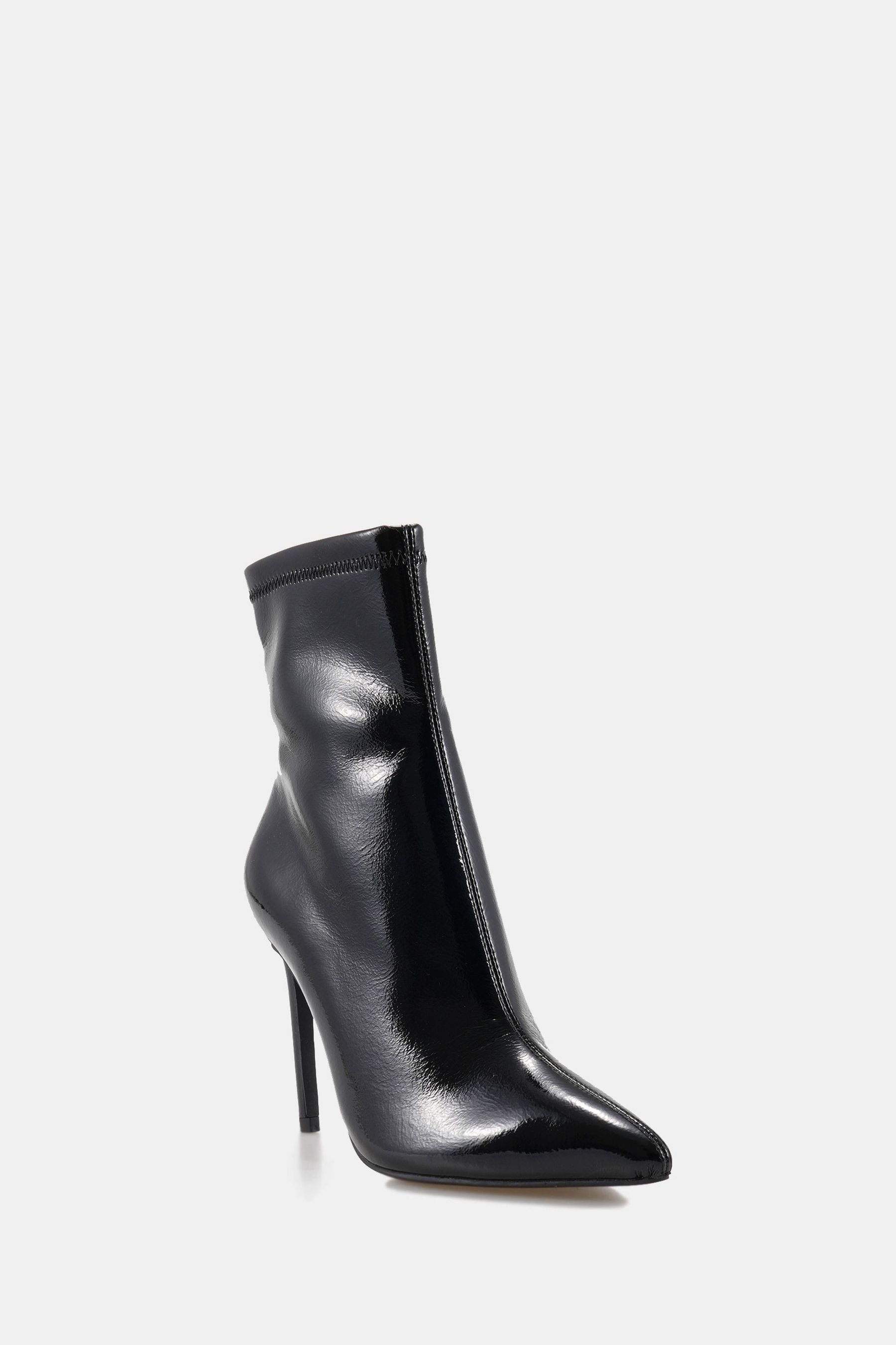 Patent stiletto ankle boots shop