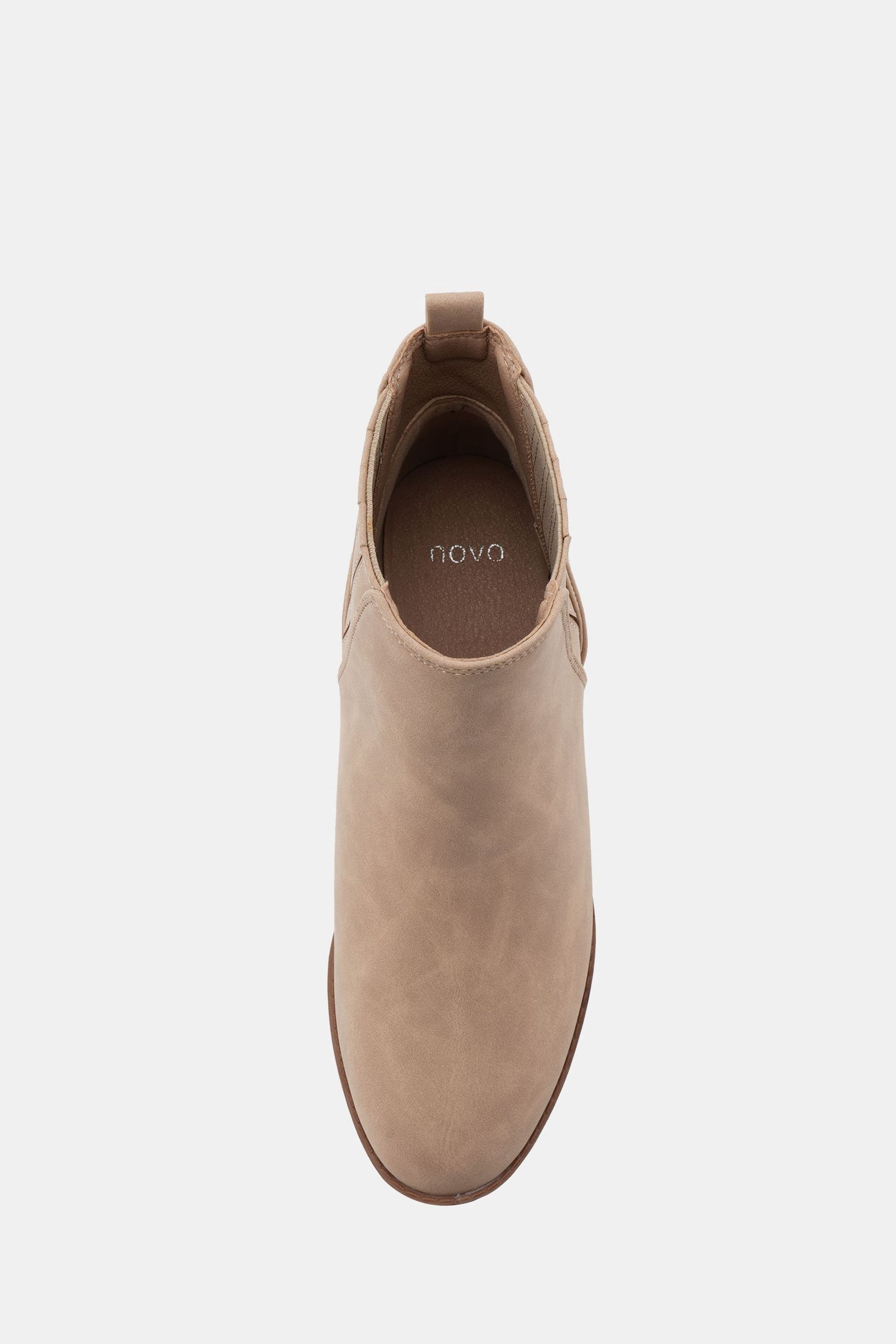 Buy Novo Natural Regular Fit Dillion Low Ankle Chelsea Boots from Next Bahrain