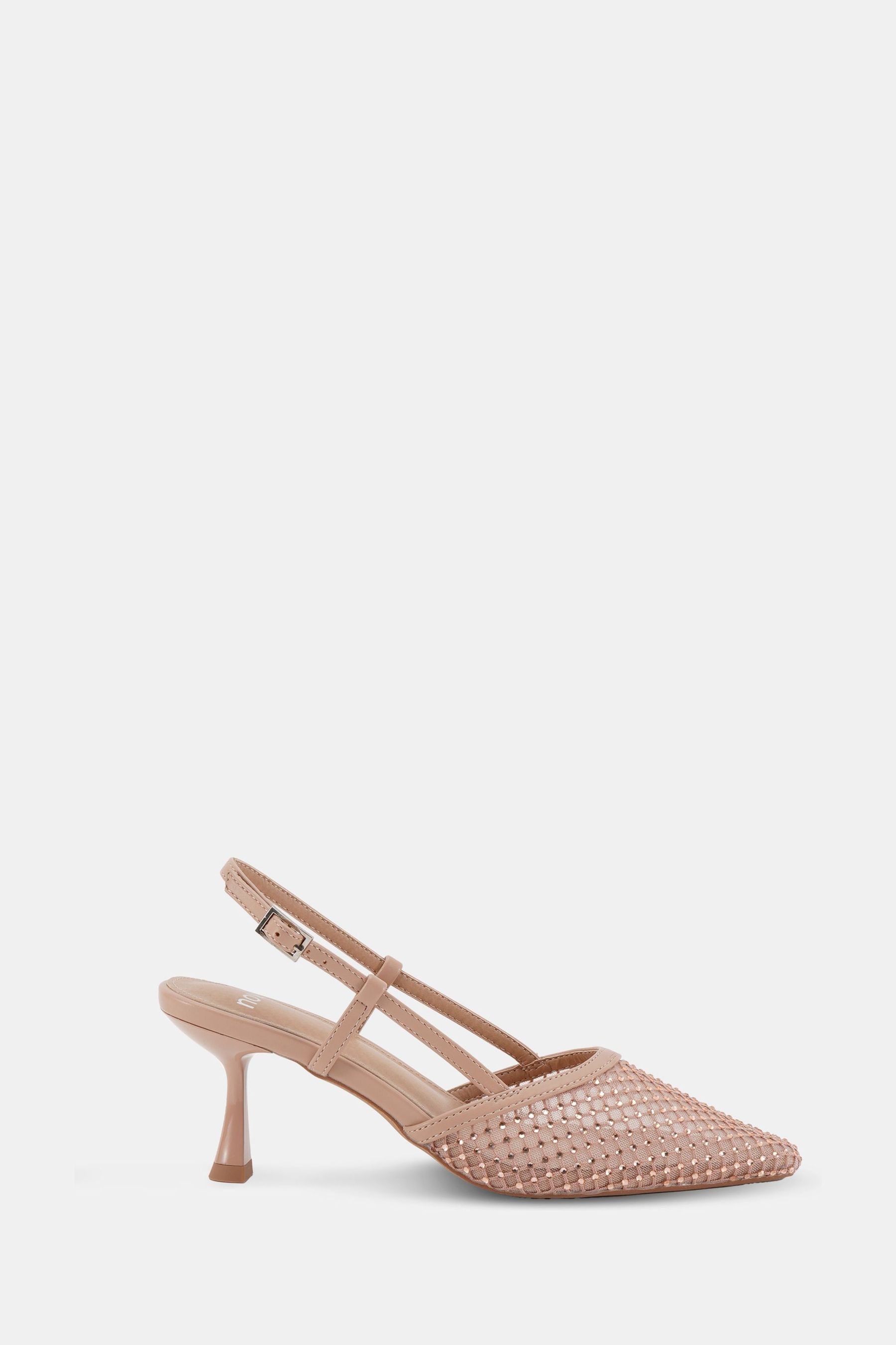 Nude embellished shoes new arrivals