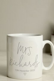 Personalised Mrs Mug by PMC - Image 3 of 3