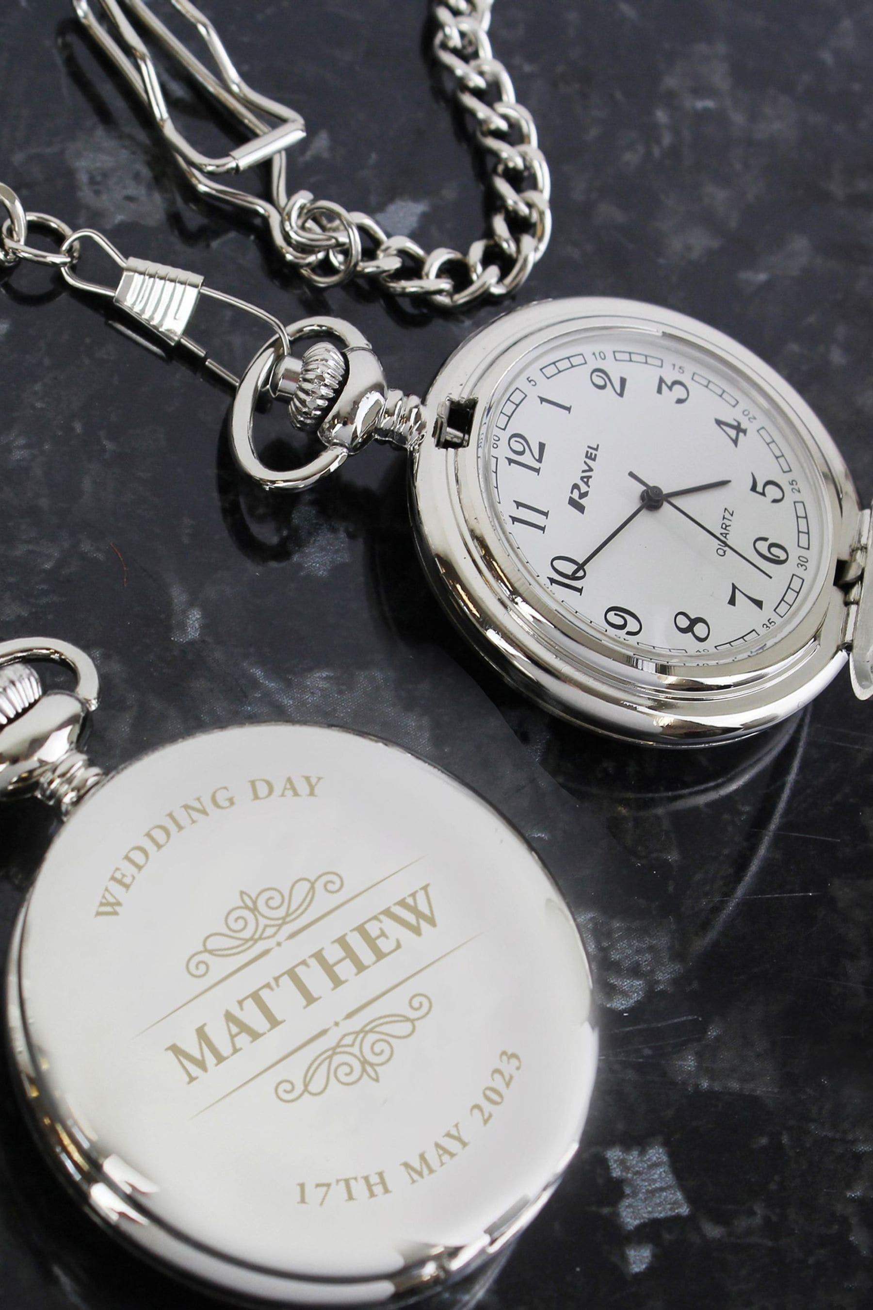 Buy Personalised Pocket Fob Watch by PMC from the Next UK online shop