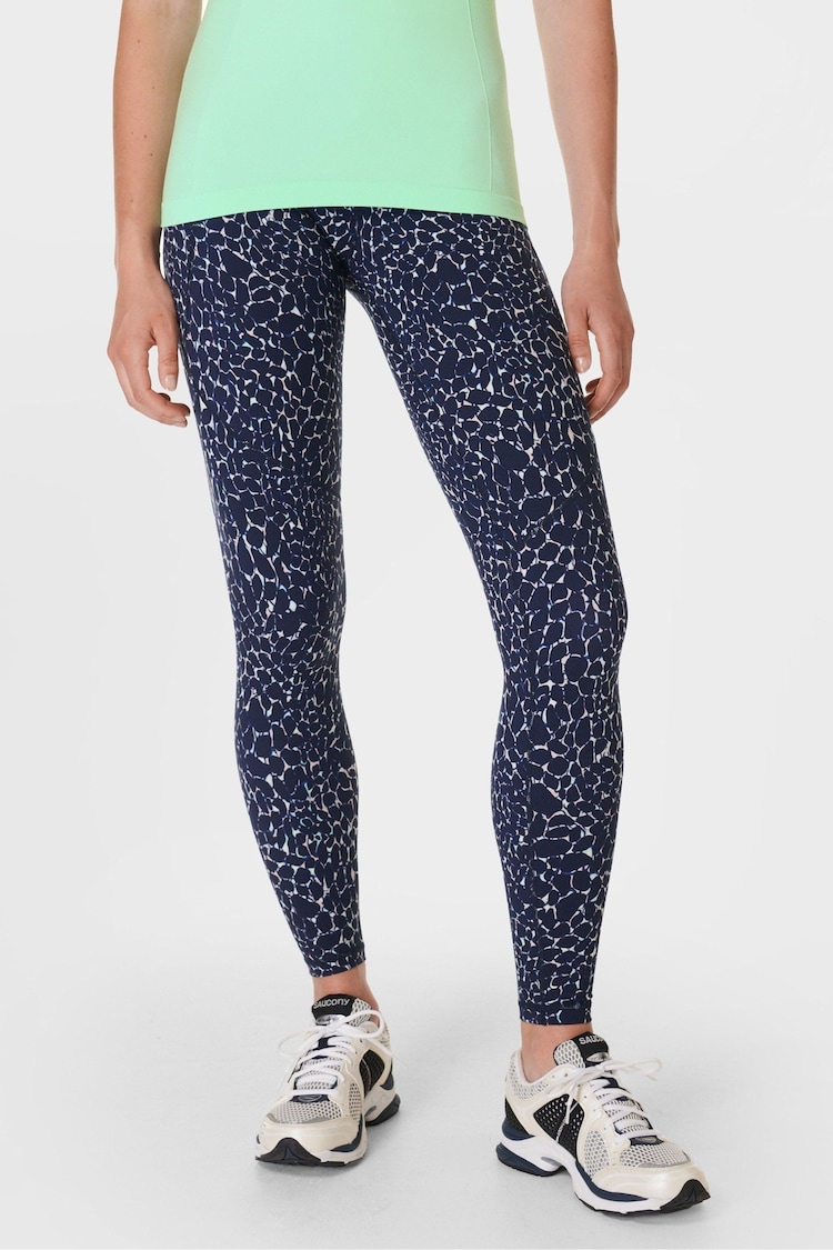 Sweaty Betty Blue Power Workout Leggings - Image 1 of 8