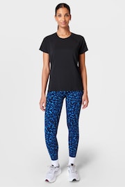 Sweaty Betty Black Athlete Seamless Featherweight T-Shirt - Image 3 of 7