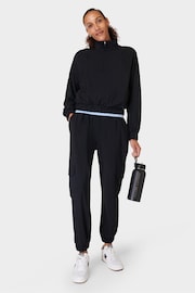 Sweaty Betty Black Explorer Cargo Trousers - Image 4 of 7