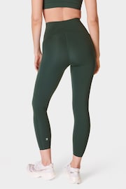 Sweaty Betty Green 7/8 Length Power UltraSculpt High Waist Workout Leggings - Image 2 of 6