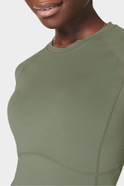 Sweaty Betty Grey All Day Cropped T-Shirt - Image 5 of 7