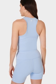 Sweaty Betty Blue All Day Cropped Tank - Image 2 of 8