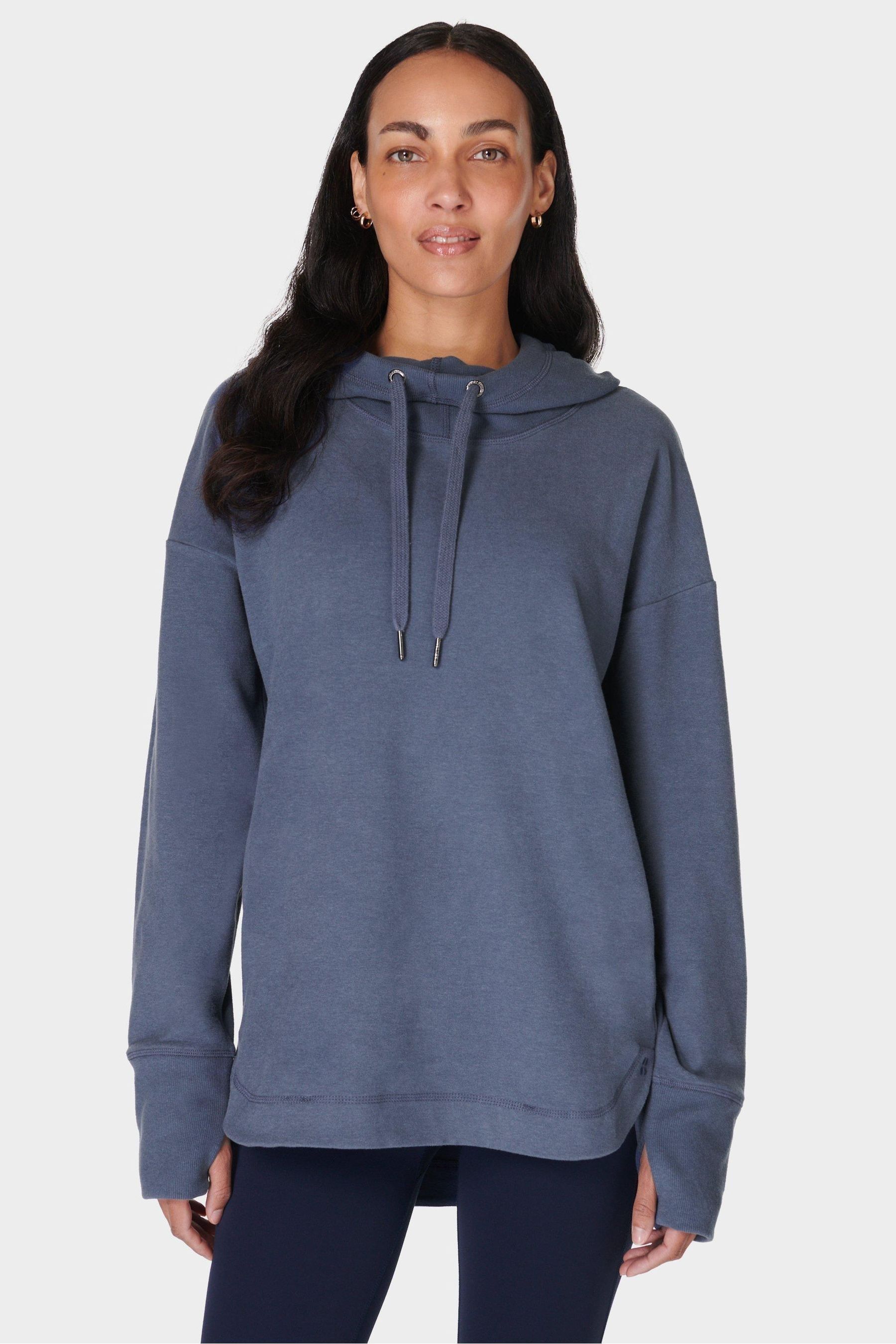 Buy Sweaty Betty Blue Escape Luxe Fleece Hoodie from Next USA