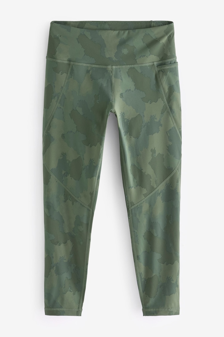 Sweaty Betty Green Power 7/8 Workout Leggings - Image 5 of 5