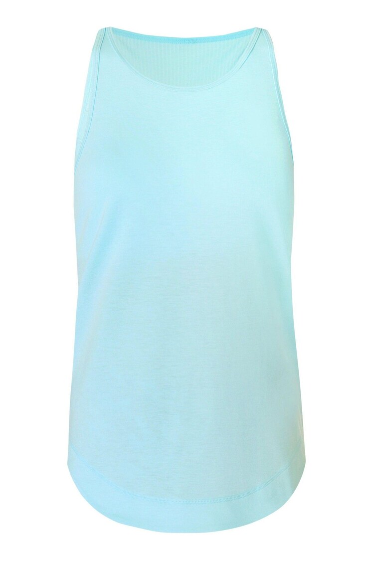 Sweaty Betty Blue Breathe Easy Run Tank Top - Image 7 of 7