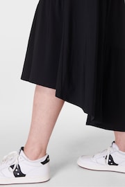 Sweaty Betty Black Explorer Ace Midi Dress - Image 6 of 8