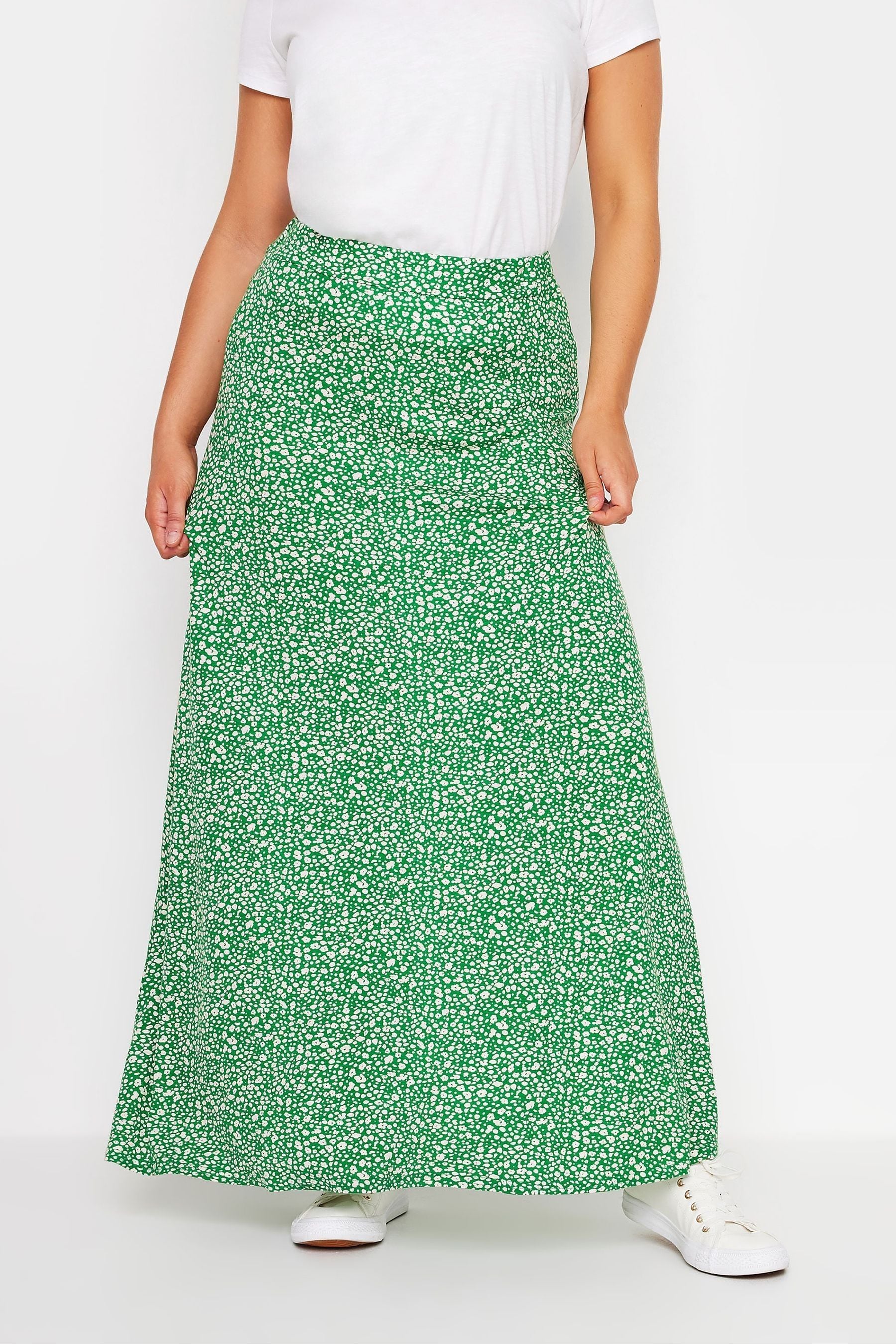 Green maxi skirt australia top