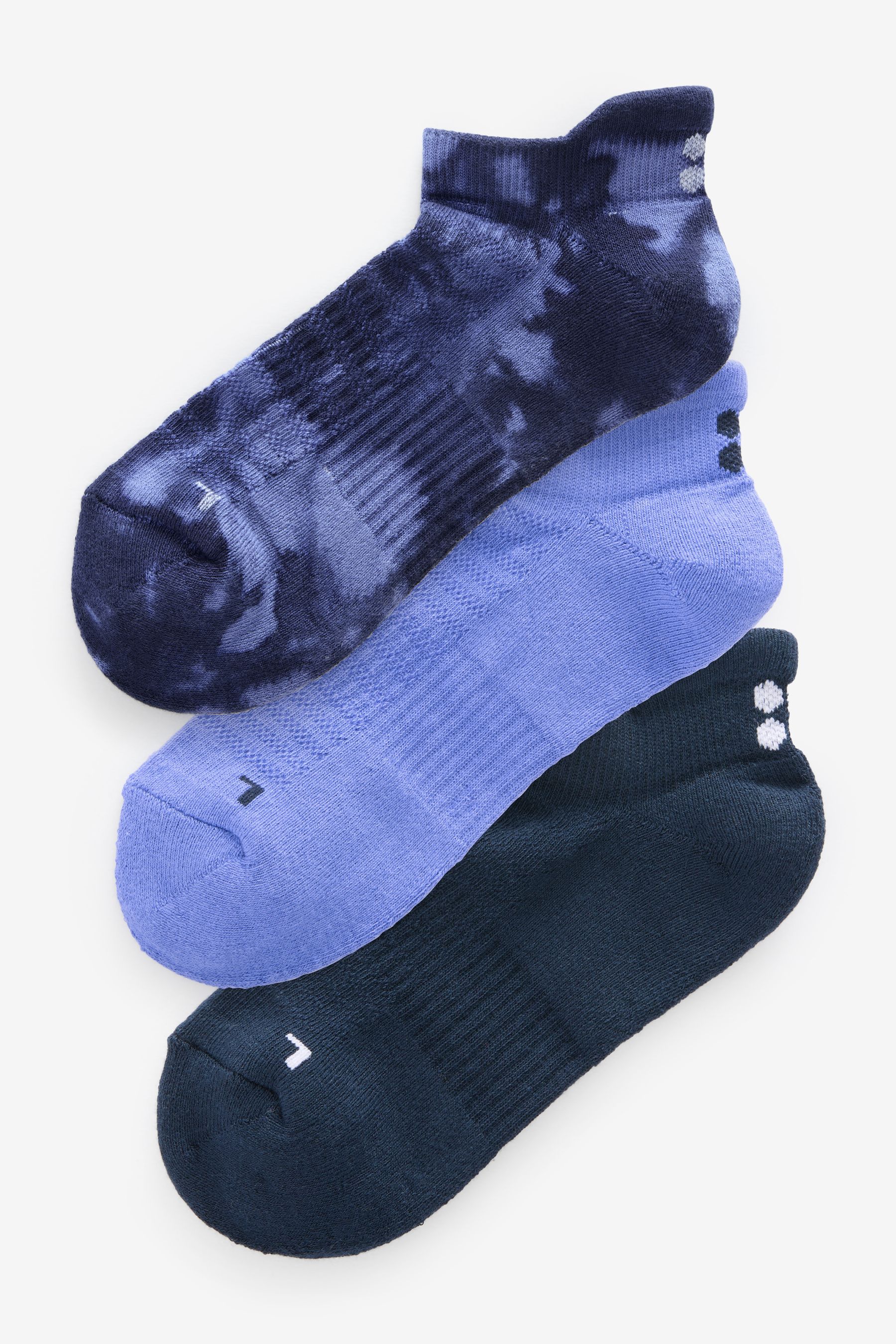 Buy Sweaty Betty Blue Workout Trainer Socks 3 Pack from Next Oman