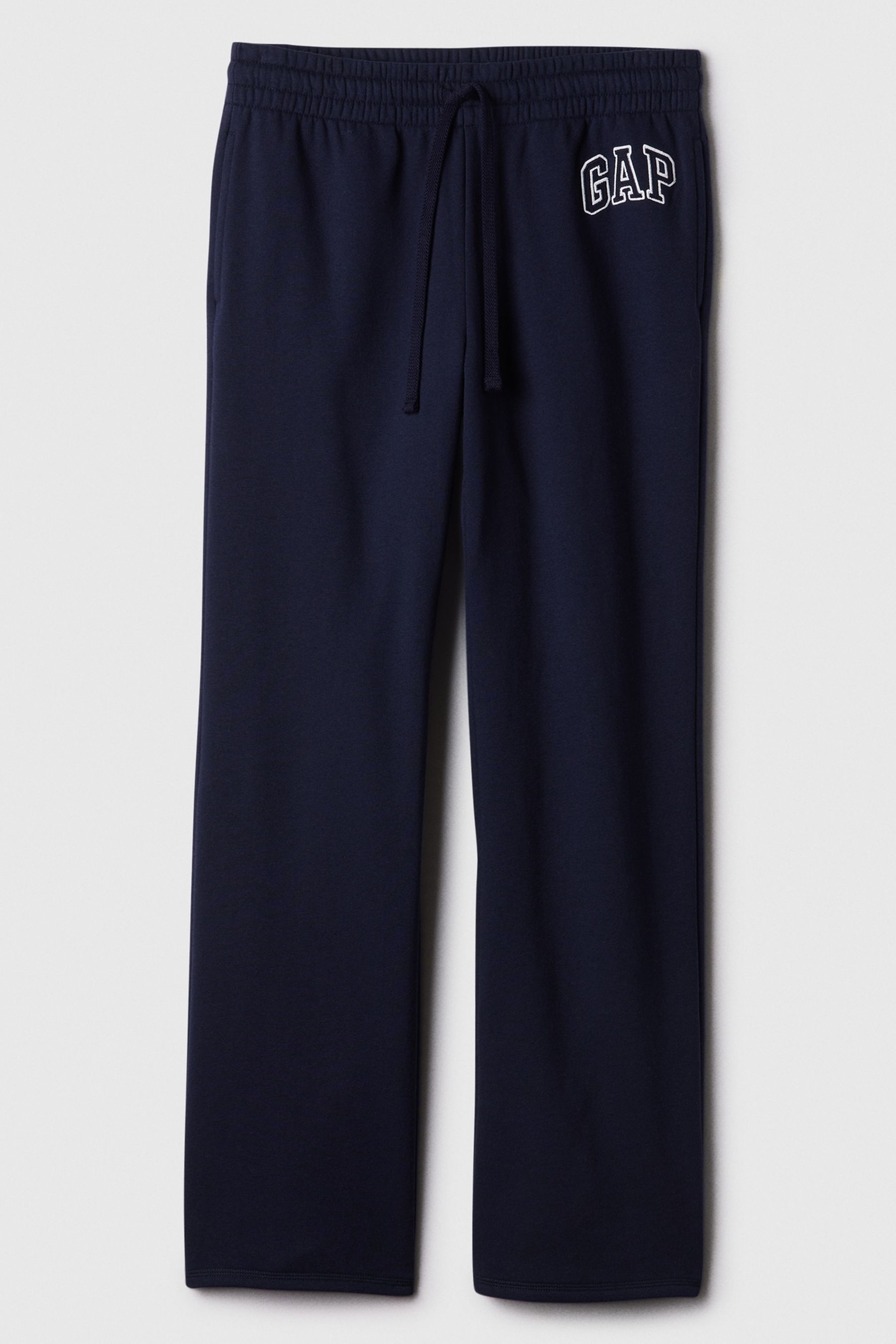 Buy Gap Navy Blue Logo Straight Leg Joggers from Next Belgium