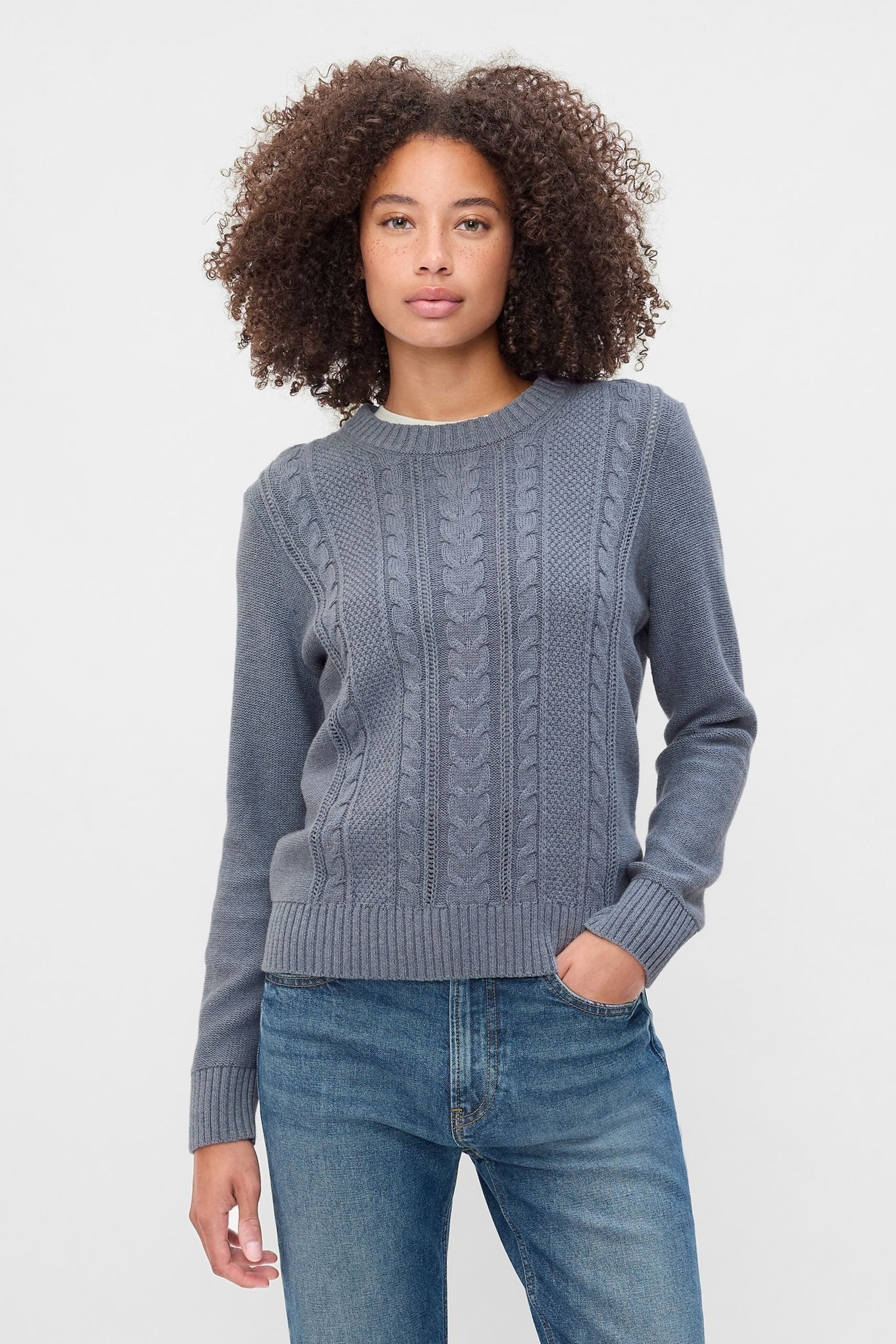Gap cable knit jumper top
