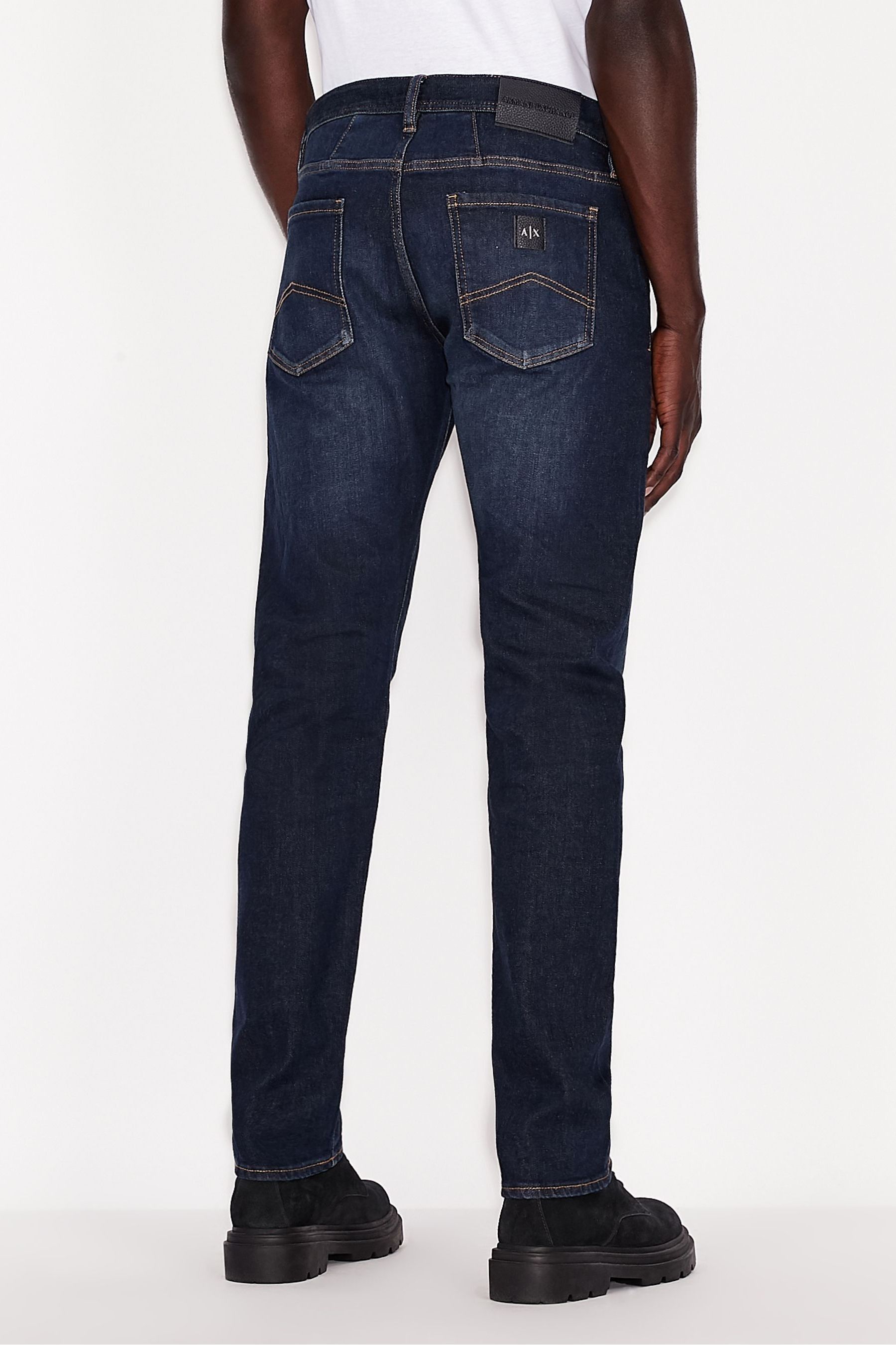Buy Armani Exchange Slim Fit Denim Dark Wash Jeans from the Next UK online shop
