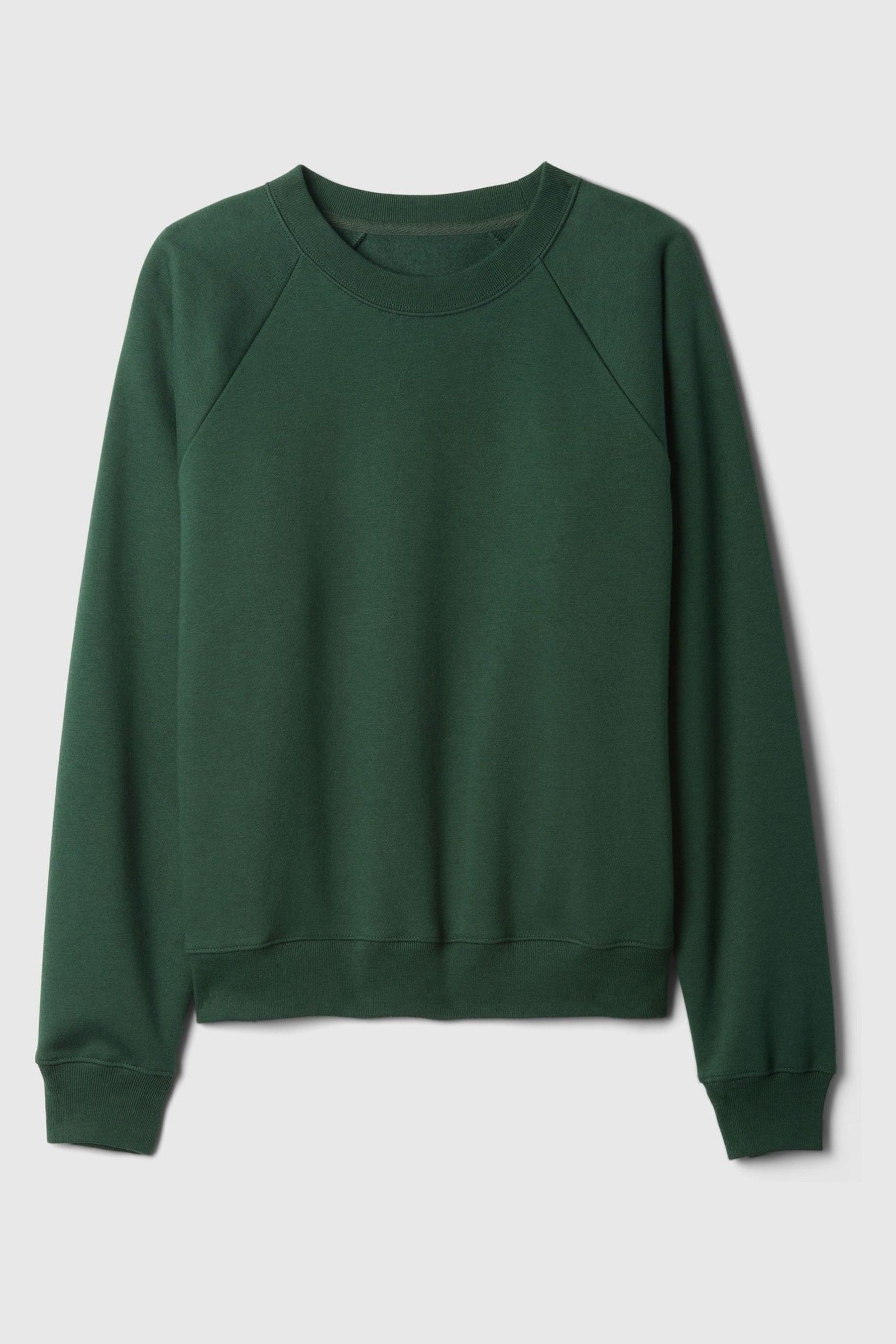 Buy Gap Green Vintage Soft Raglan Crew Neck Sweatshirt from Next Ireland