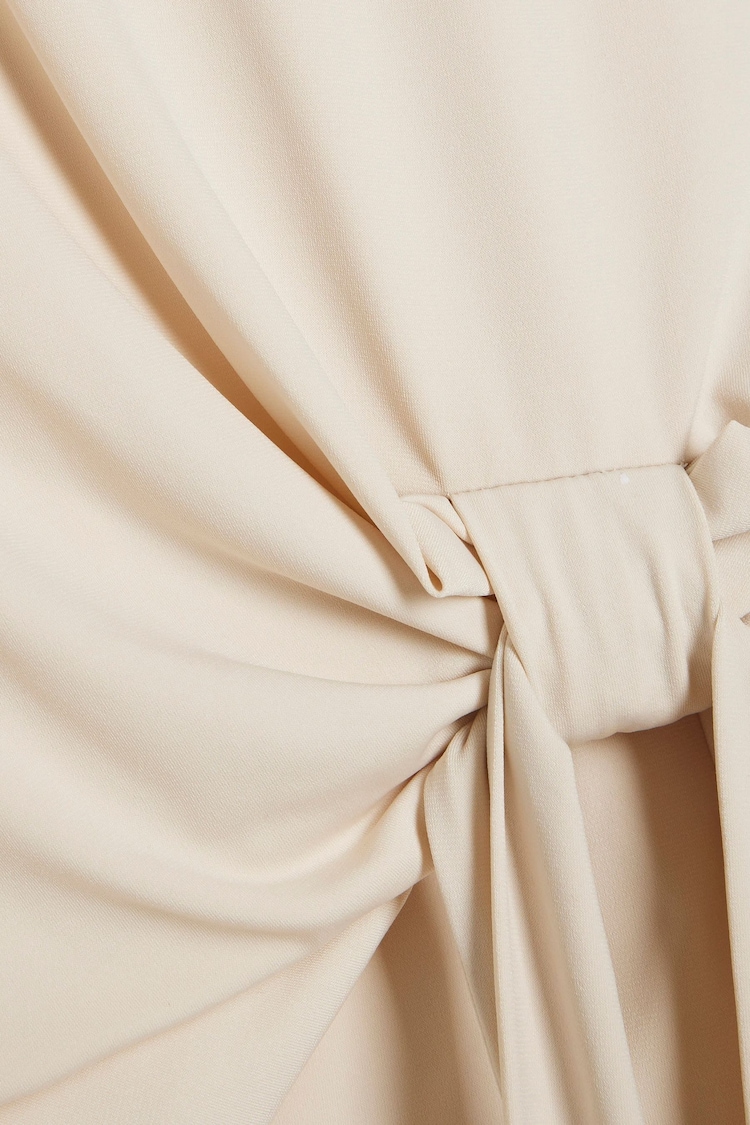 River Island Cream Tie Detail Shell Top - Image 6 of 6