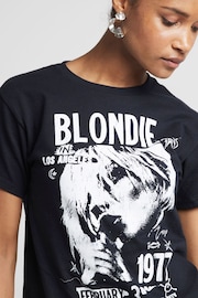 River Island Black 100% Cotton Blondie Graphic T-Shirt - Image 3 of 4