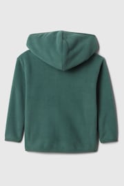 Gap Green Logo Zip Hoodie (6mths-5yrs) - Image 2 of 3