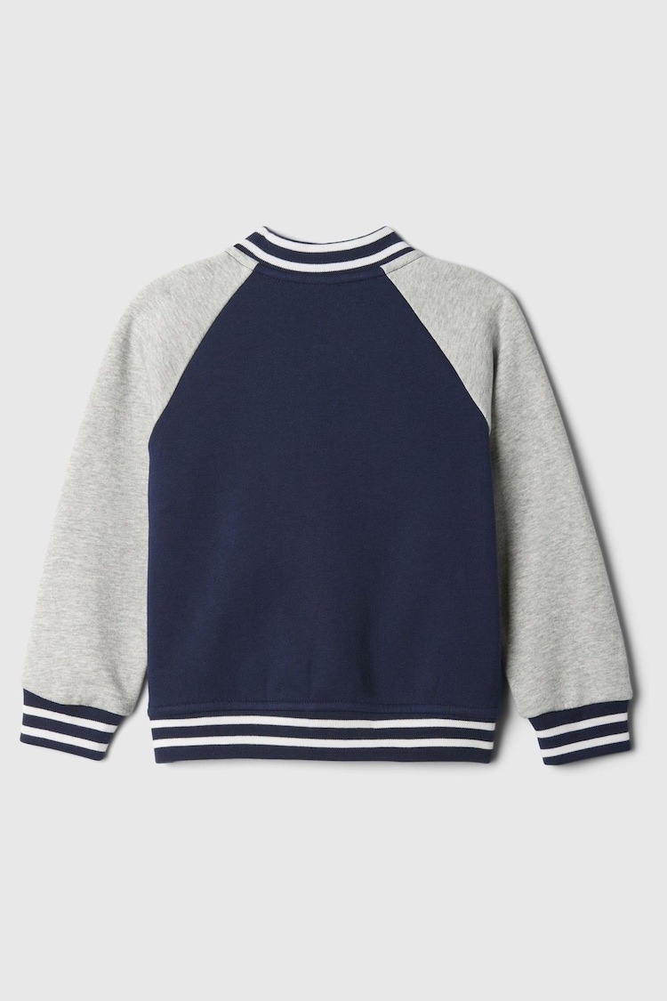 Gap Blue Brannan Bear Varsity Bomber Jacket (6mths-5yrs) - Image 2 of 2