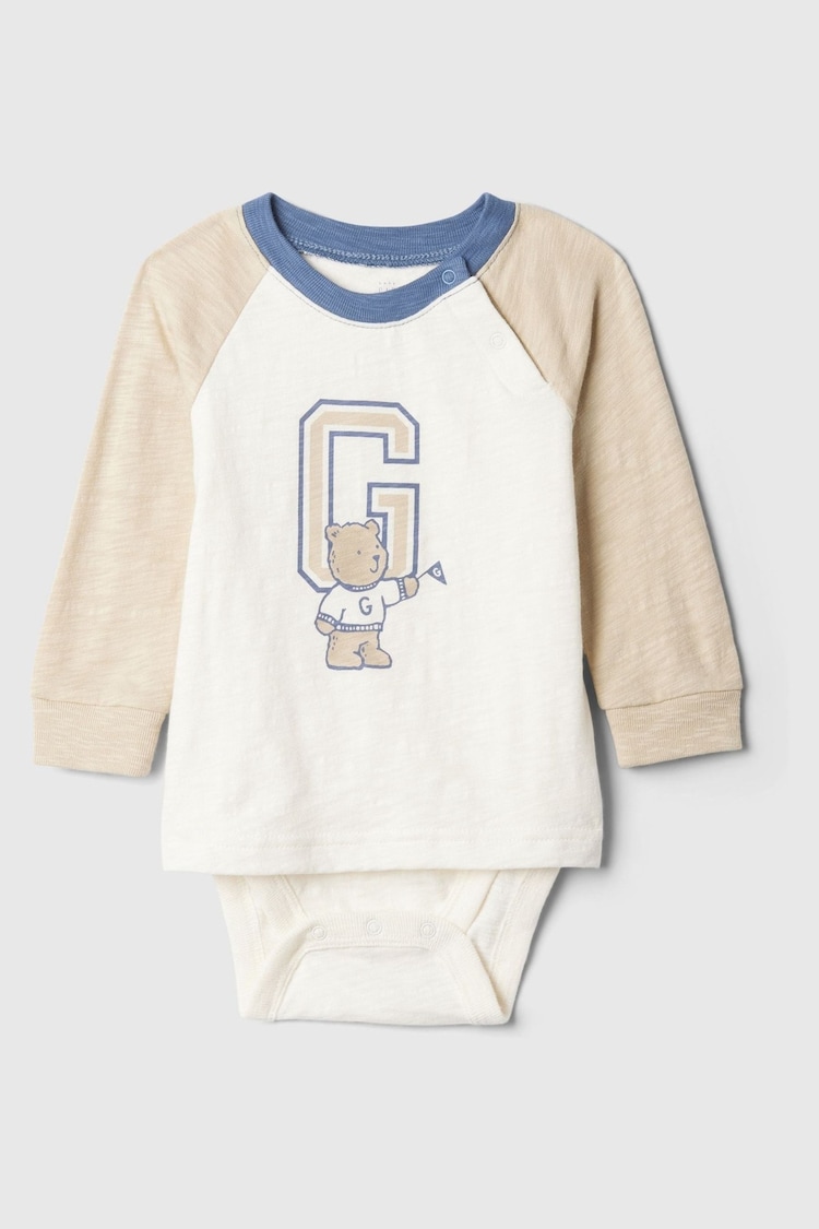 Gap Varsity One-Piece (Newborn-24mths) - Image 1 of 3