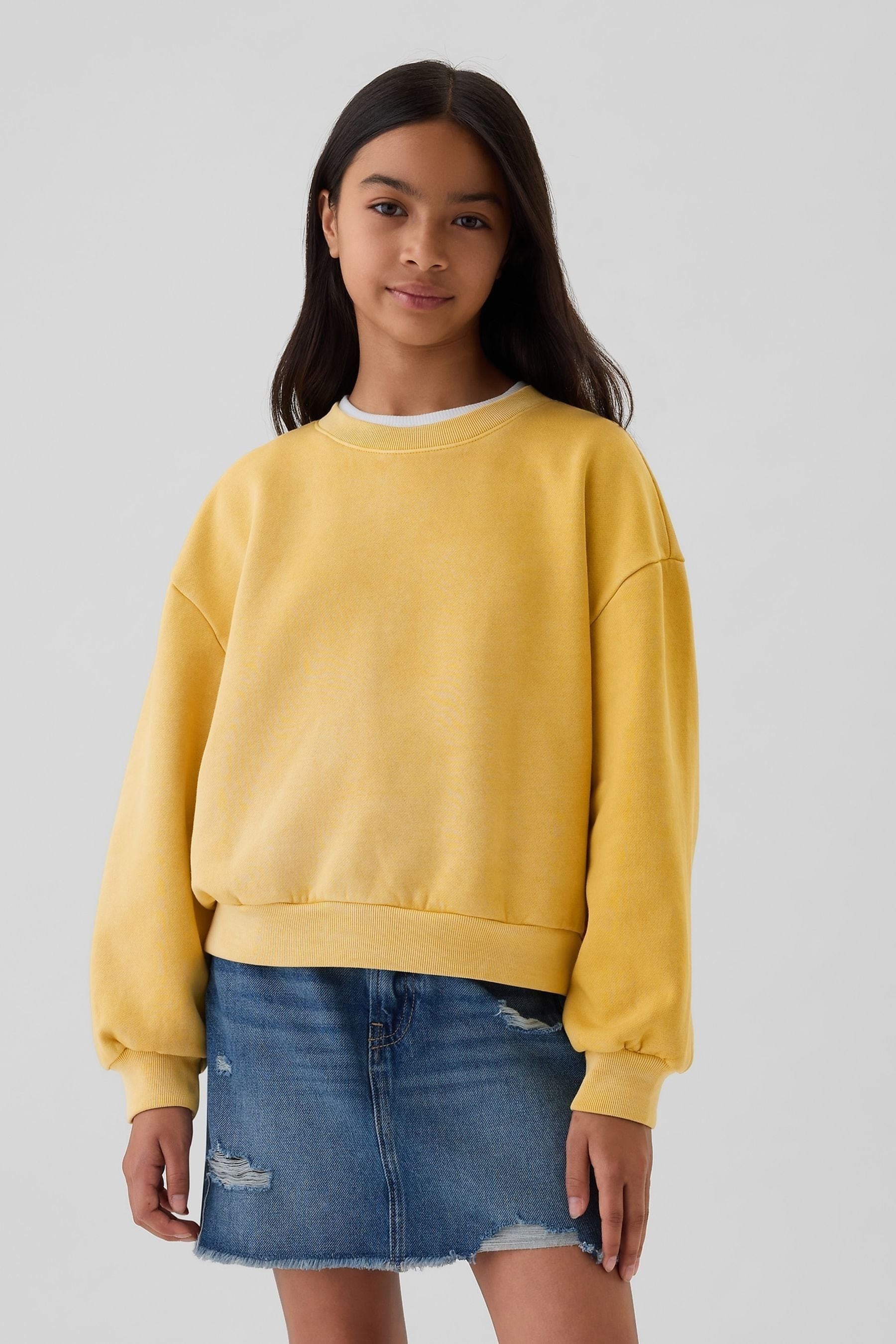 Gap yellow sweatshirt deals