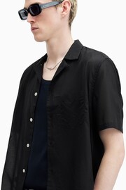 AllSaints Black Forge Shirt - Image 6 of 7