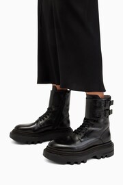 Allsaints Black Zoe Boots - Image 6 of 6