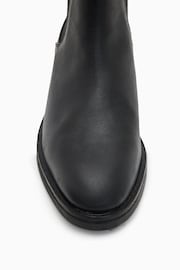 AllSaints Black Creed Boots - Image 4 of 7