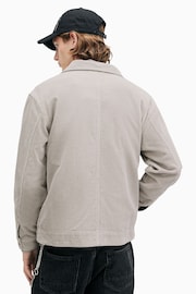 AllSaints Grey Castleford Shirt - Image 7 of 8