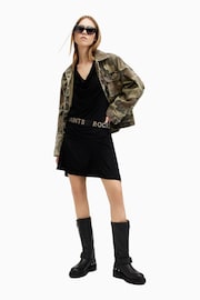 AllSaints Green Elm Camo Jacket - Image 5 of 7