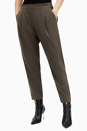 AllSaints Green Aleida Tri Trousers - Image 4 of 8