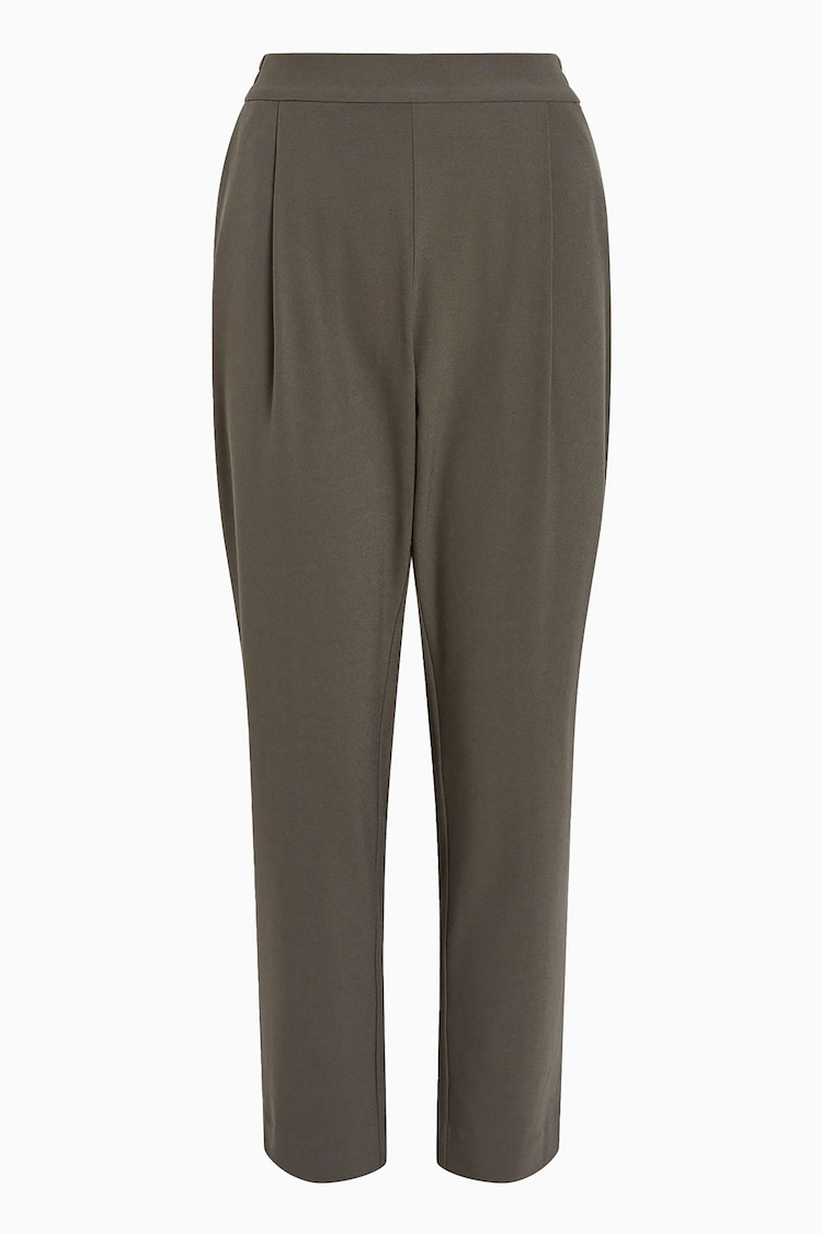 AllSaints Green Aleida Tri Trousers - Image 8 of 8