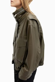 AllSaints Green Clay Jacket - Image 6 of 9