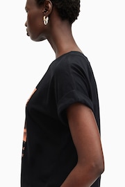 AllSaints Black Boy Liberte Imo T-Shirt - Image 4 of 7