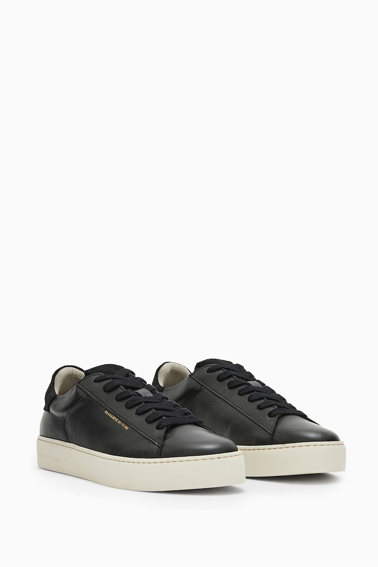 AllSaints Black Shana Sneakers - Image 2 of 7