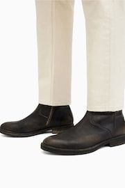 AllSaints Brown Lang Boots - Image 6 of 6