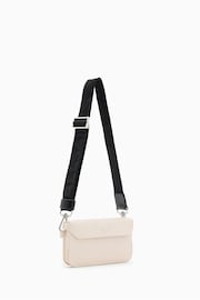 AllSaints White Zoe Crossbody Bag - Image 3 of 6