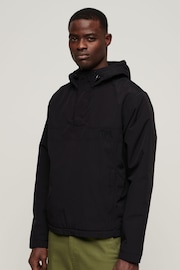 Superdry Black Surplus Overhead Jacket - Image 1 of 4