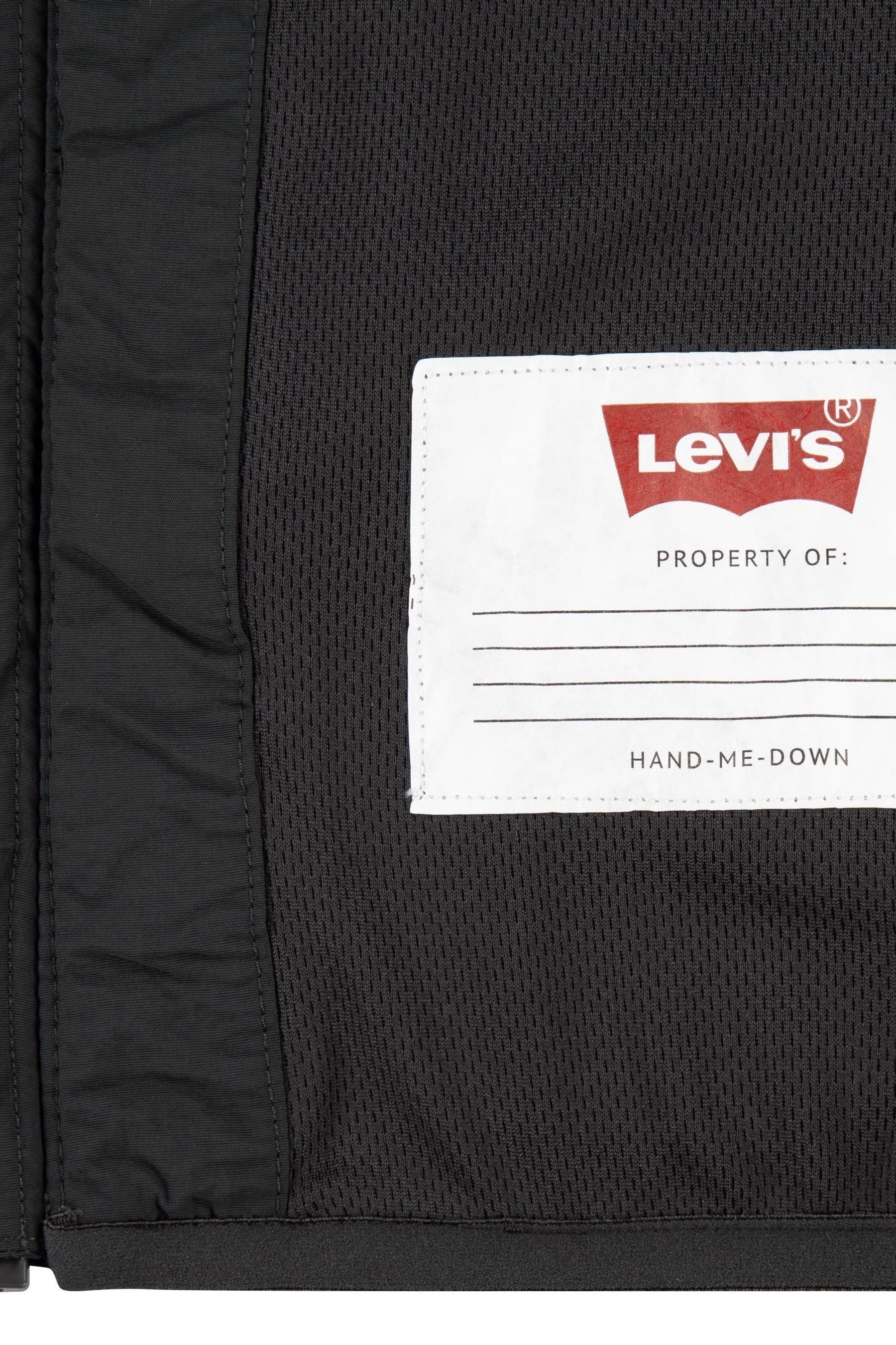 Levi's black borg sherpa jacket hot sale