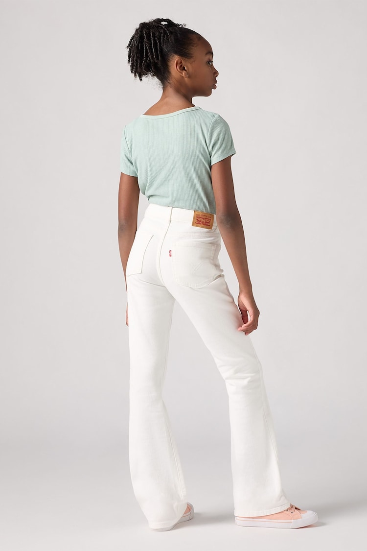 Levi's® Cream 726 High Rise Flare Jeans - Image 2 of 8