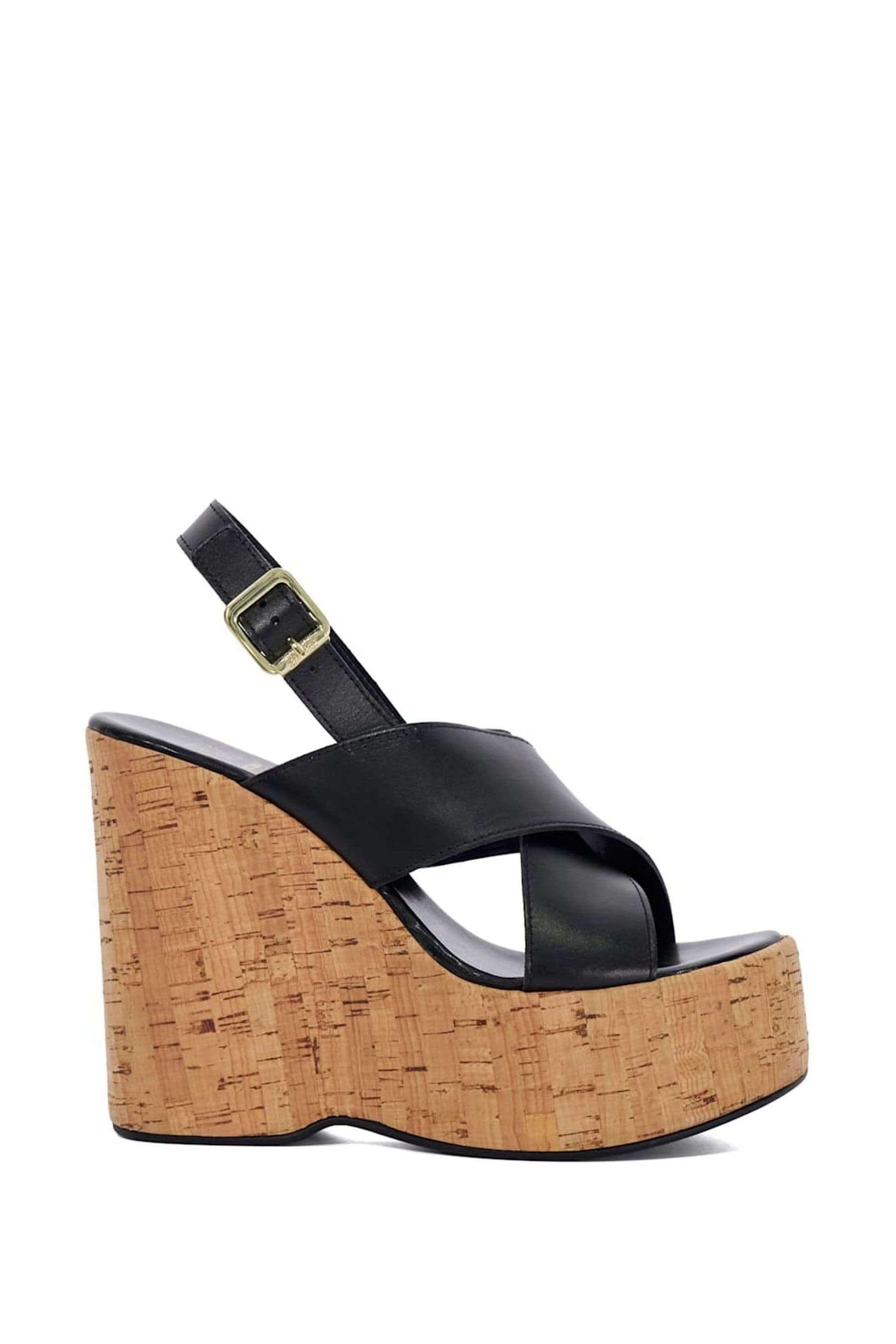 Dune platform sandals clearance