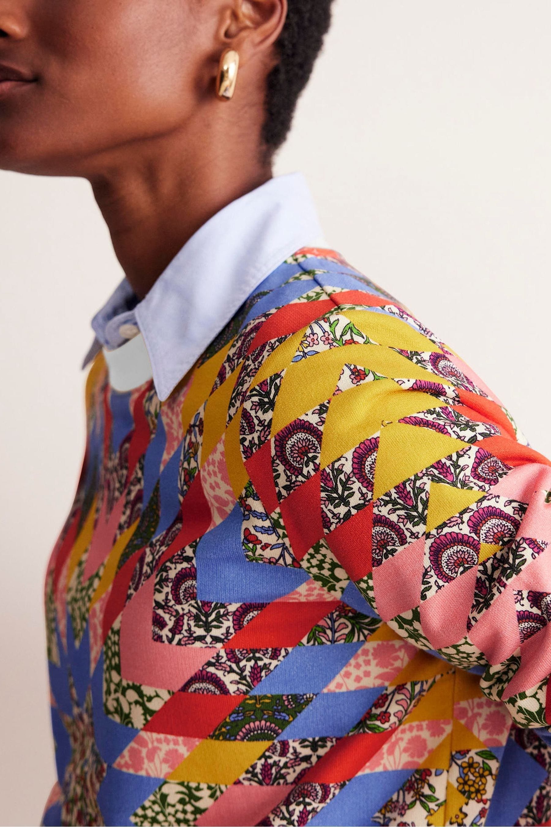 Buy Boden Yellow Hannah Printed Sweatshirt from Next Canada