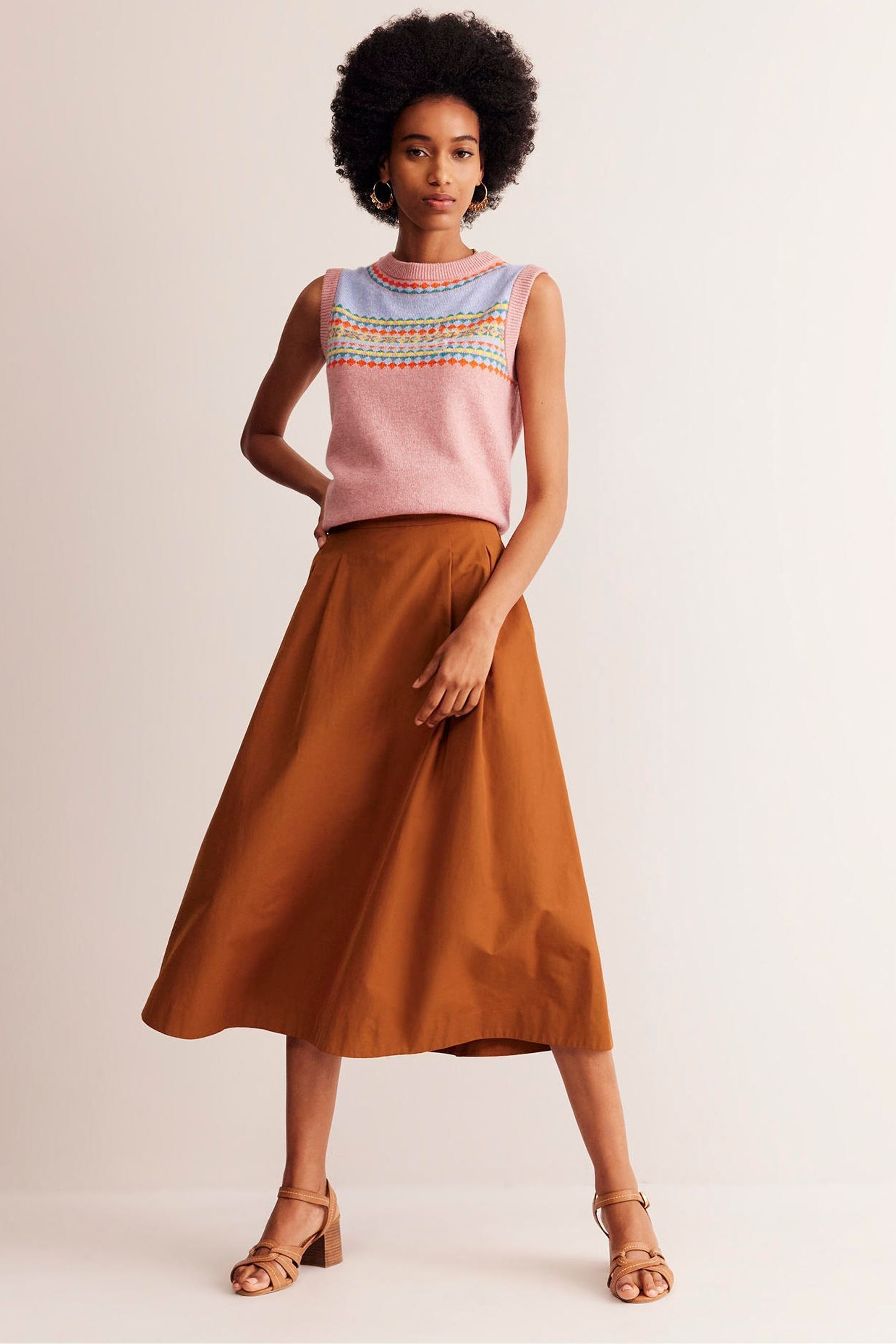 Taffeta midi skirt outlet