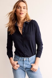 Boden Blue Amelia Jersey Shirt - Image 1 of 5