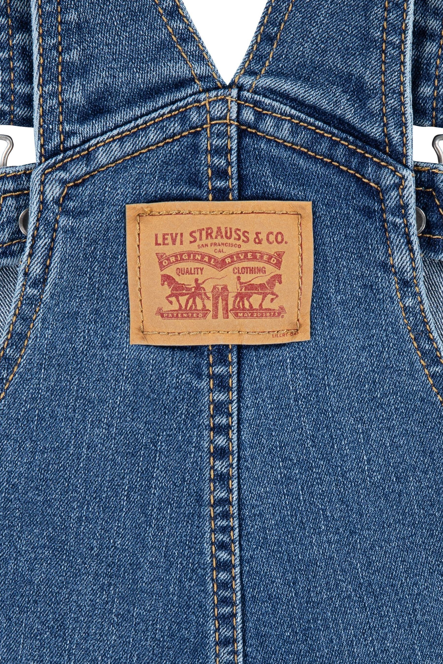 Buy Levi s Blue Baby Logo Denim Dungarees from Next Germany
