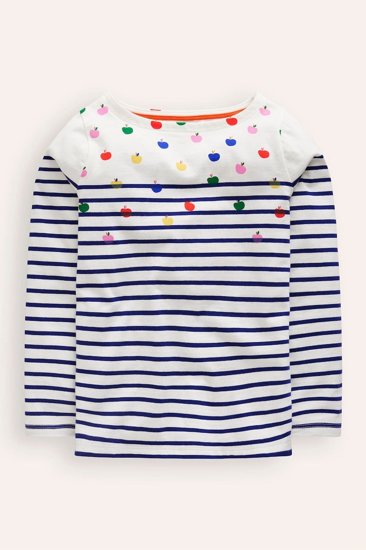 Boden Blue Ella Breton T-Shirt - Image 1 of 3