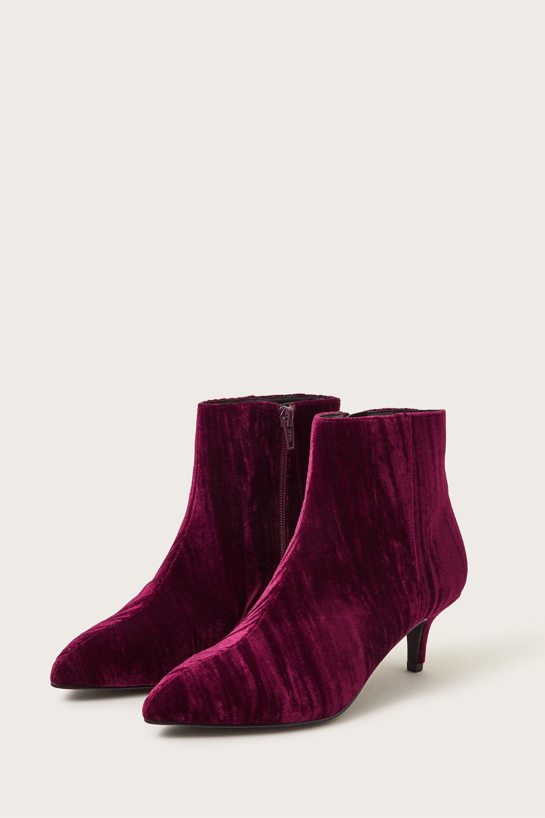 Red suede boots next online