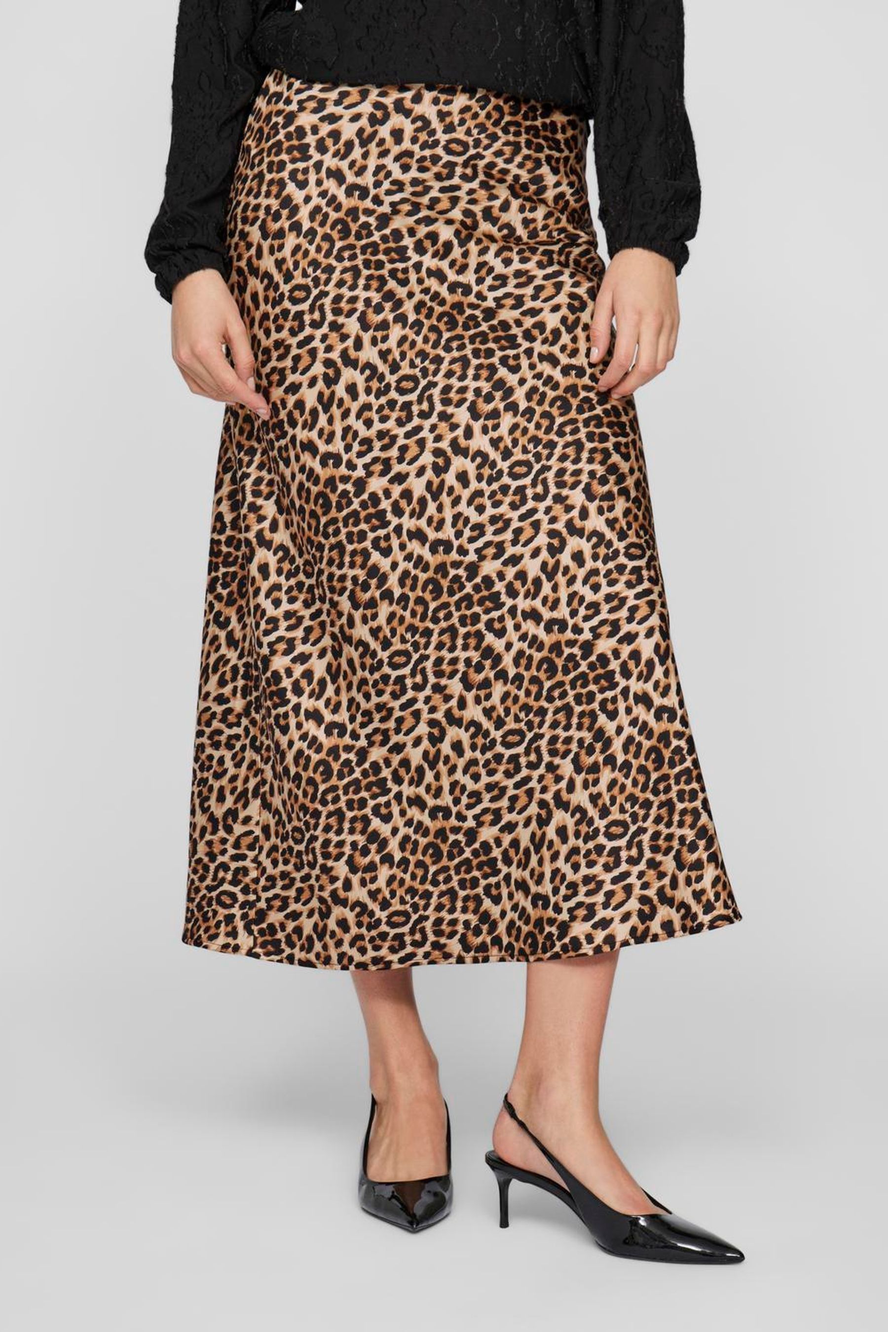 Vila leopard print skirt top